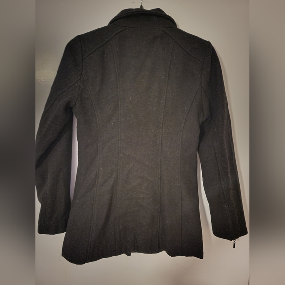 Women's Guess Zip Up Apalonia Peacoat Size Small - Picture 2 of 4